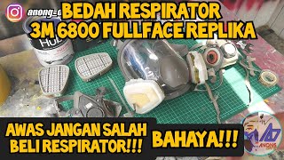 3M 6800 Respirator vs. Generic Ebay Copy