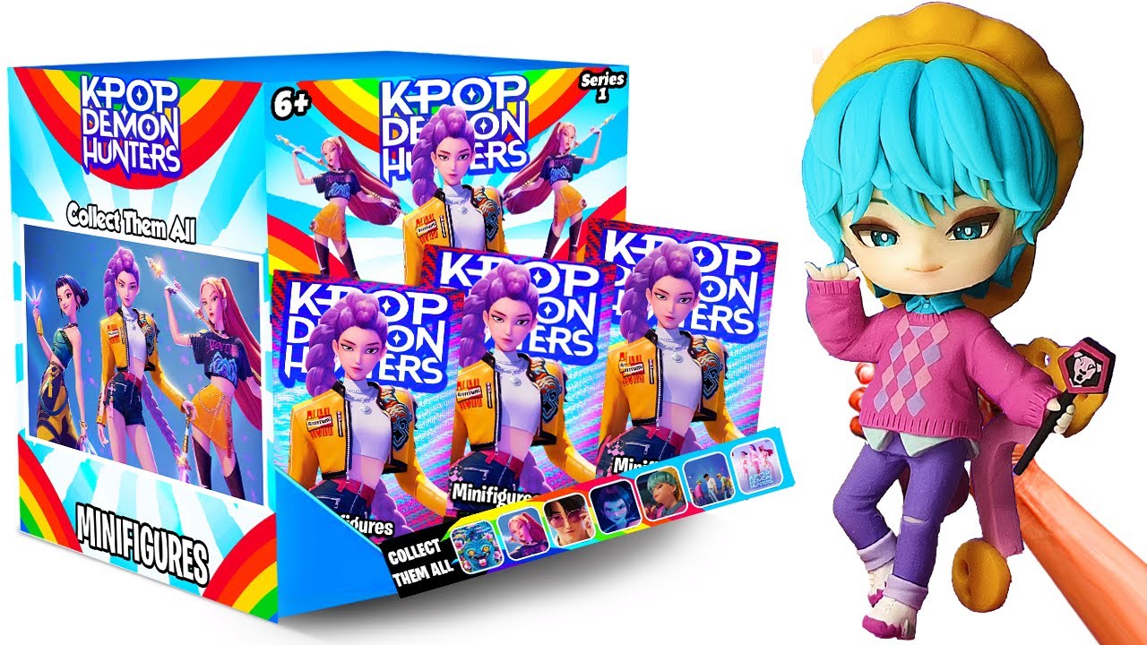 I Opened A KPOP Demon Hunters Minifigure Box.. (New Baby Saja