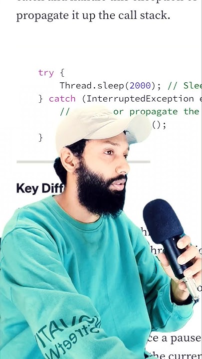 wait() vs sleep() method in Java #corejava #java - YouTube