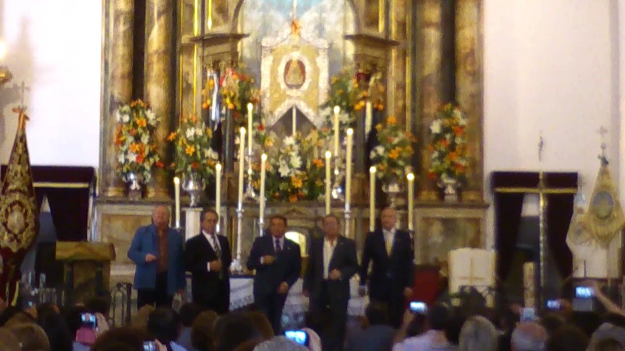 Los Romeros de la Puebla en el Pregon Rociero de su compañero Pepe