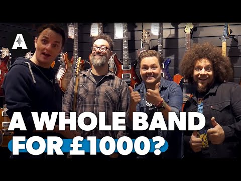 Band for a Grand!! Can the team buy all the kit for their new band for under £1000??