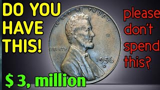 Top Trending Shocking panny worth | 1956 d one cent coin value | one cent value
