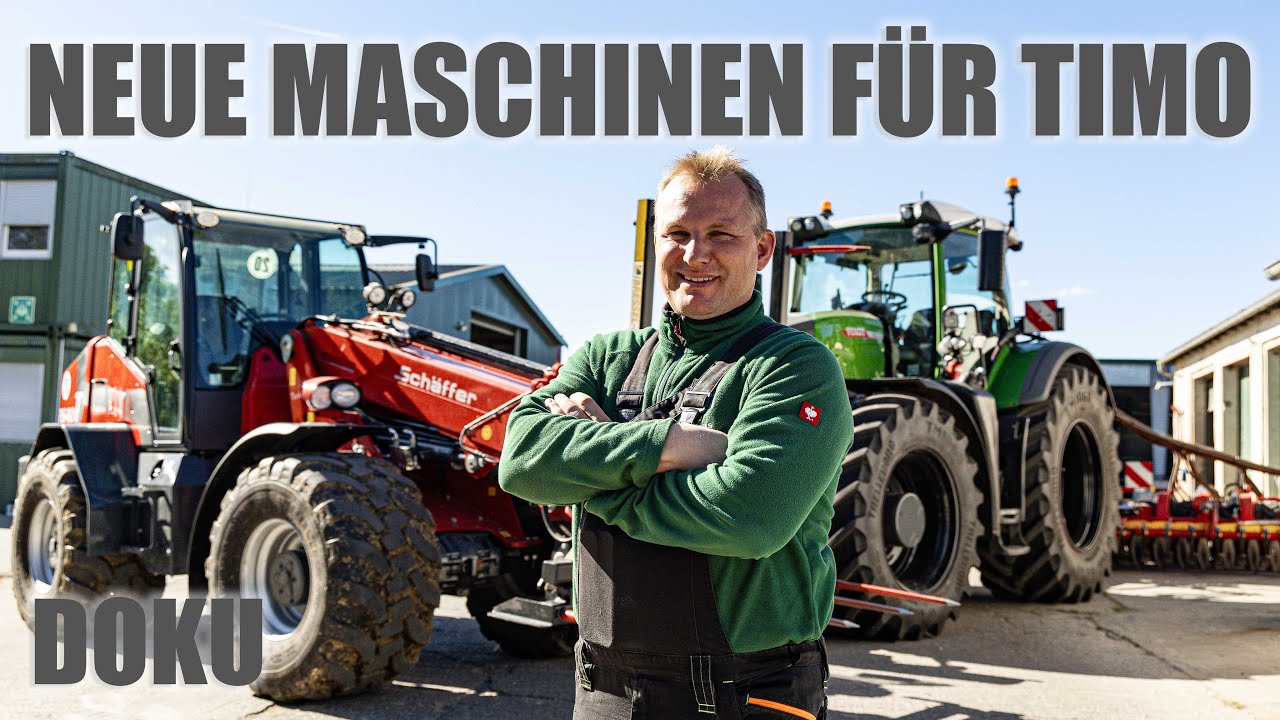 Schaden am Häcksler, Maisernte & 6 neue Schäffer Hoflader für Timo 🚜| Doku