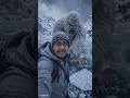 I Followed the Yeti Into a Secret Path 😳 | Time Travel AI Vlog #shorts