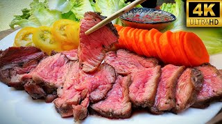 How To Cook STEAK In Village Style | Asian Food @foodatasty
