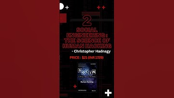 Top 5 Must-Read Books for Cybersecurity Beginners | CyberseK Shorts #cybersecurity #shorts #infosec