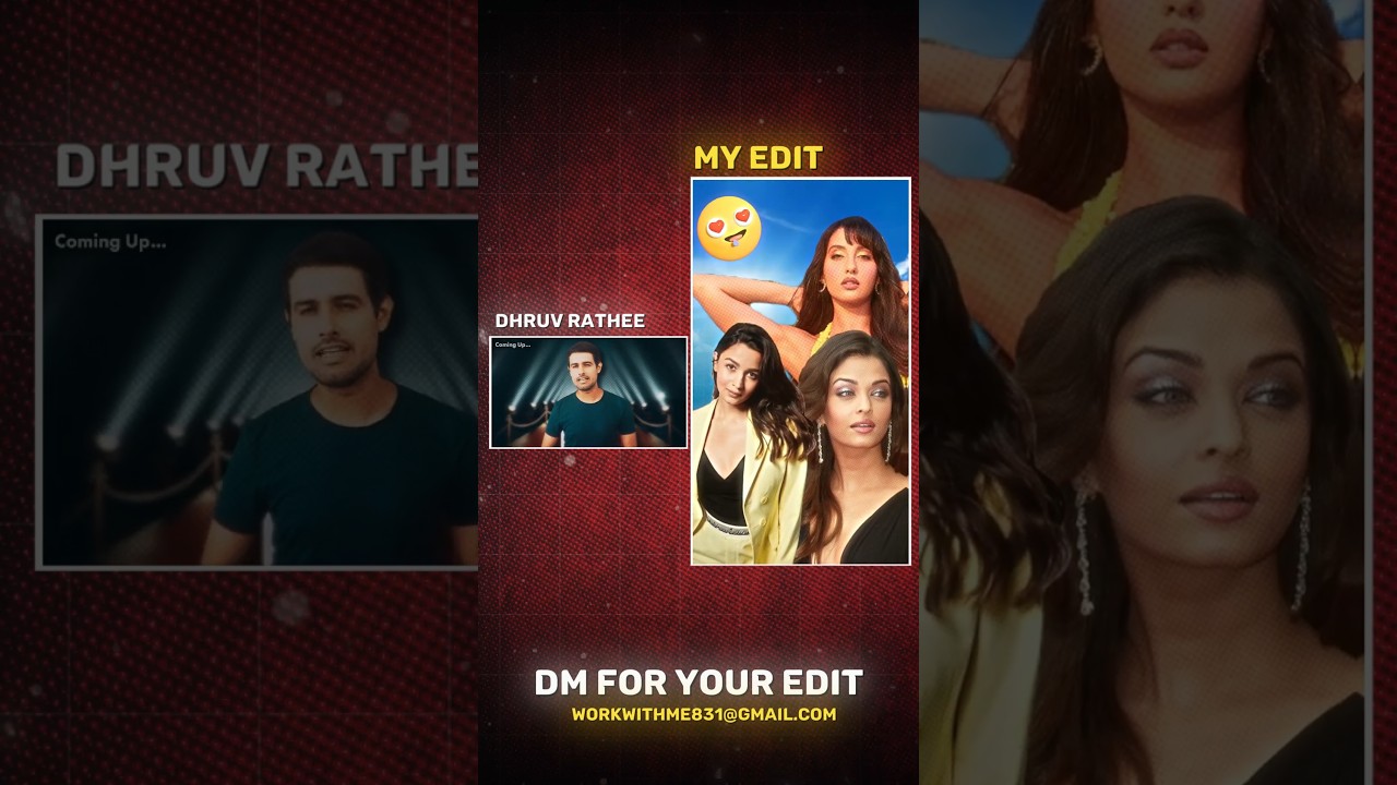Edit *Dhruv Rathee* Video in Capcut PC 💵 #shorts