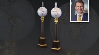 Expert Insights with Bill Rau: French Opaline Globe Gas Lamps