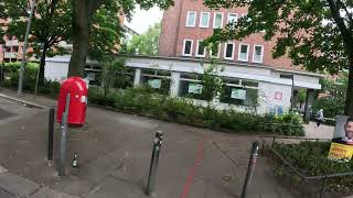 The Red Line in Hamburg Neustadt