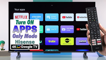 How To Enable Apps Only Mode On HiSense Google TV! [Simplify Home Menu]
