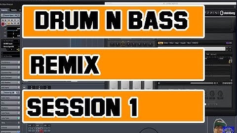 Drum n  Bass Remix Session ( Renoise  ) Part  1