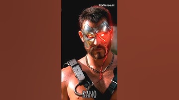 Mortal kombat 1 Movie Character Transform To MK 2 Movie #shorts #shortsfeed