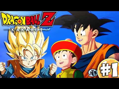 Goten Plays Dragon Ball Z: Kakarot PART 1 - BEST DRAGON BALL GAME!?
