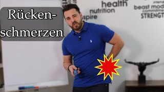 Rückenschmerzen im unteren Rücken