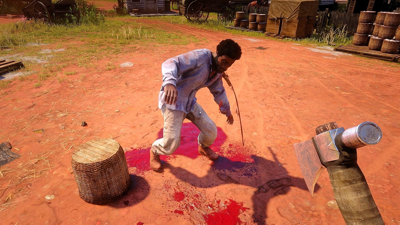Red Dead Redemption 2 Brutal Kills and Ragdolls 4