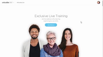 Articulate 360 Tutorial: Overview of Articulate Live