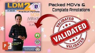 Validated LDM2 Practicum Portfolio for Master Teachers (LAC Leaders) | Complete Annotations