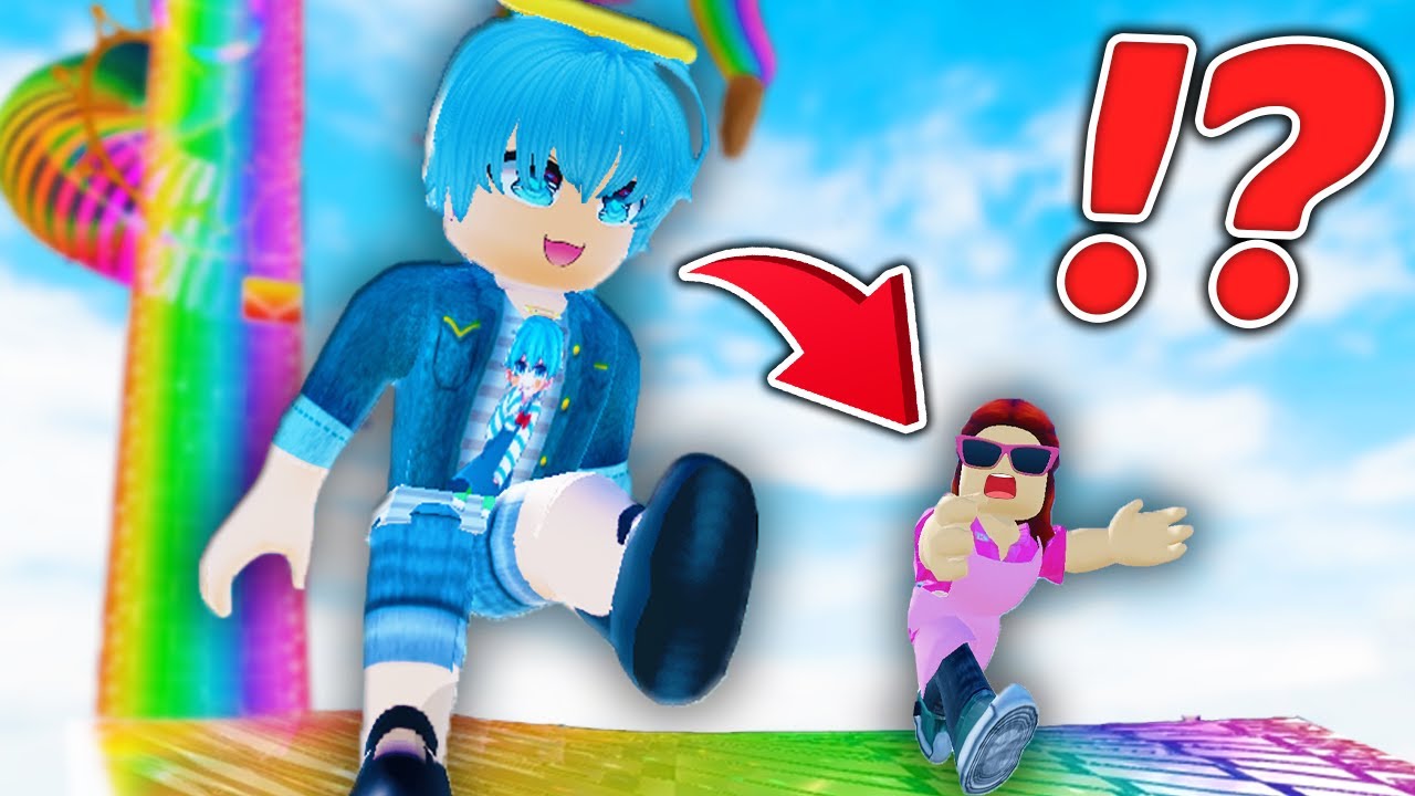 小人 vs 巨人 アスレチック対決で大ハプニング！【ROBLOX / ロブロックス】