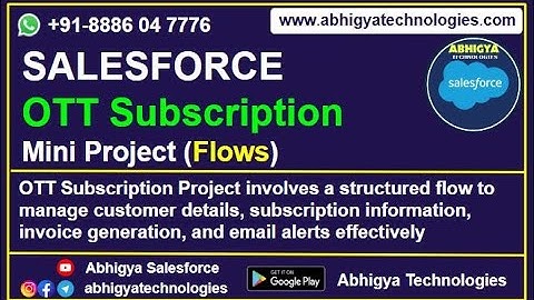 Flows-Real-Time Scenarios: 6.OTT Subscription Mini Project-Display Custom Setting Records into flows
