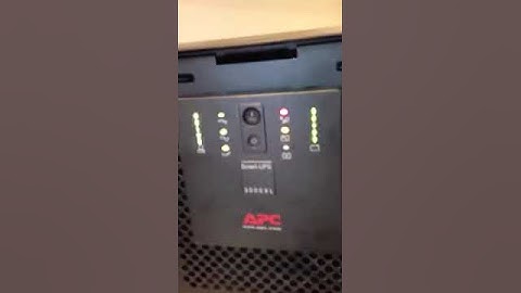 APC UPS failure