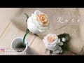 #DIY Realistic Felt Rose - How to Make Felt Flowers - S Nuraeni
