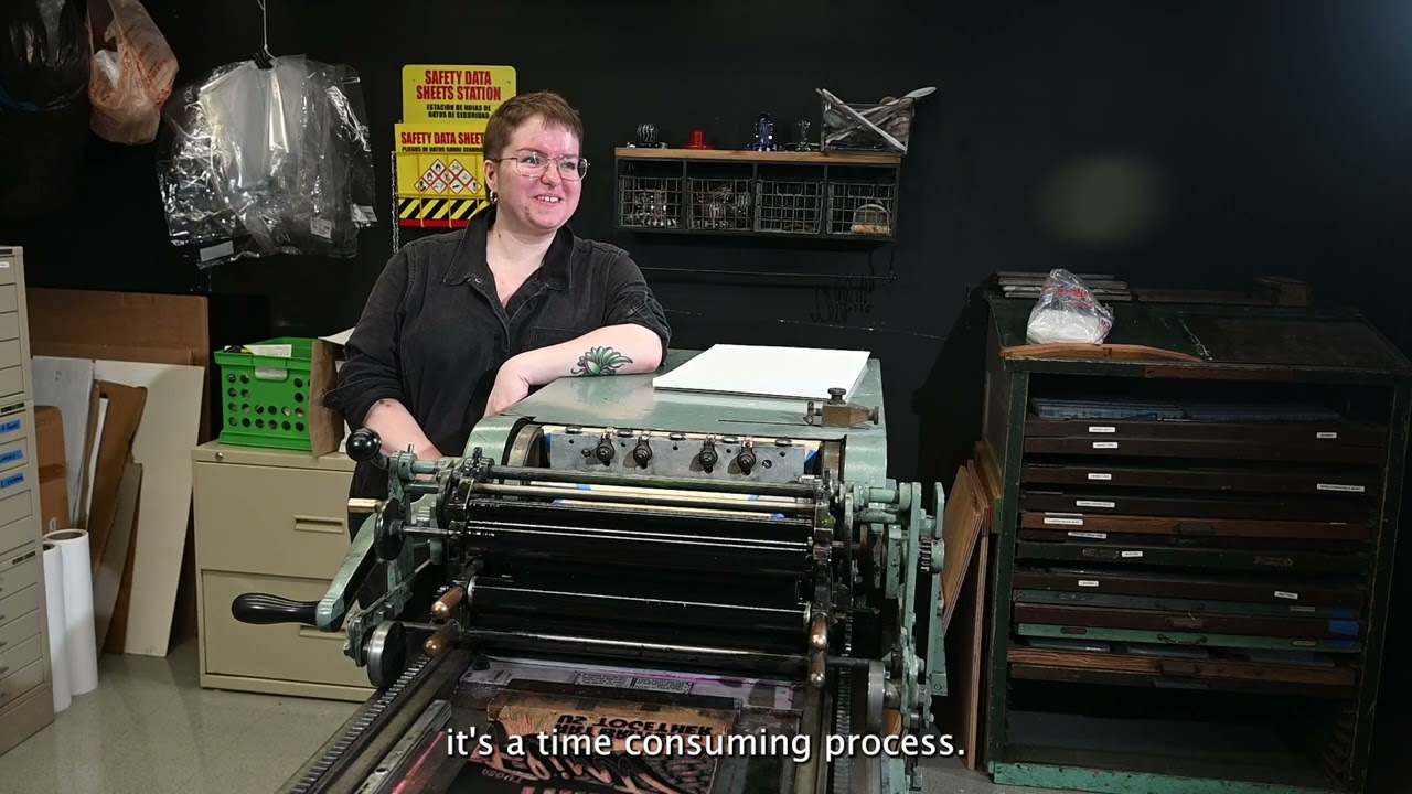 The Relief Printing Process Featuring Janice McCoy
