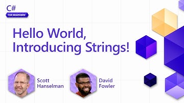 Hello World, Introducing Strings! [Pt 4] | C# for Beginners