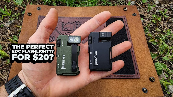 Is this the best EDC flashlight for any carry and only $20??  Wuben G5 Revolution! |  4K