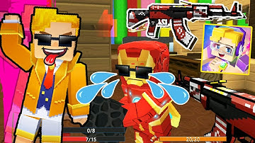 Blockman Go - Build and Shoot in the Minecraft Mode//{ AK-47 Upgrade}