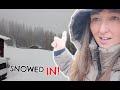 WE GOT SNOWED IN - TRAPPED AT OUR CABIN IN THE SWISS ALPS!
