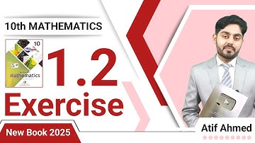 Exercise 1.2 class 10 maths new book nbf || ex 1.2 class 10 maths || NBF || Federal board || by atif