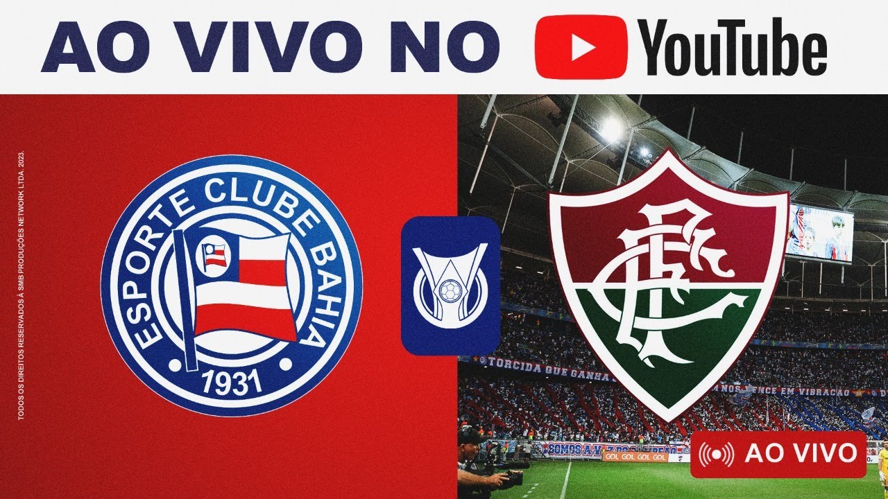 Onde vai passar o jogo do BAHIA X FLUMINENSE (31/10)? Passa na GLOBO ou  SPORTV? Veja onde assistir BAHIA X FLUMINENSE ao vivo com imagens - Portal  da Torcida