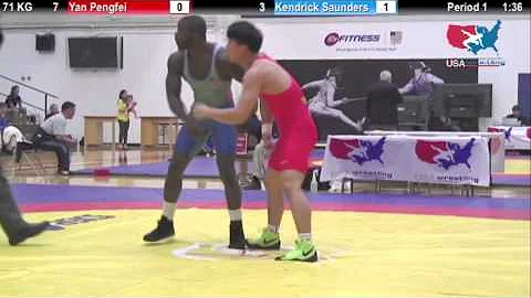 Dual #5 - 71 KG - Pengfei Yan (CHN) vs. Kendrick S...