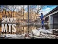 Smoky mountains fly fishing by a busy highway