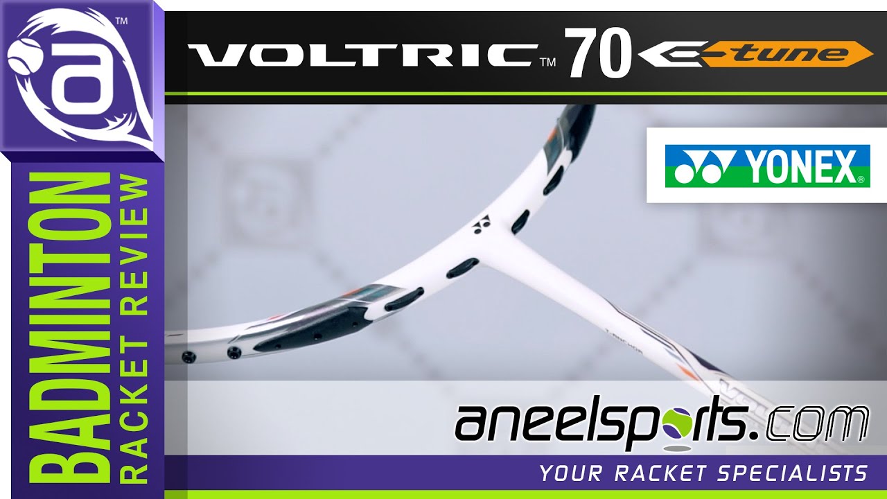 YONEX Voltric 70 E-TUNE Badminton Racket Review - AneelSports.com