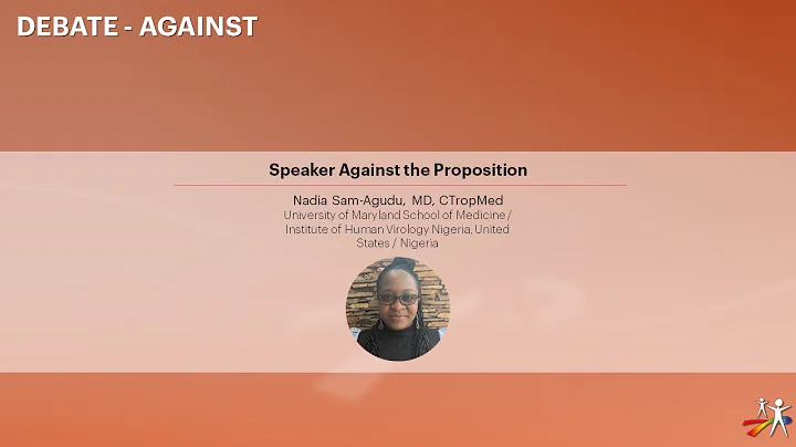 Debate - Speaker Against the Proposition - Nadia S...