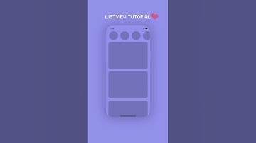 📱 Flutter Widget #4 • ListView 💜