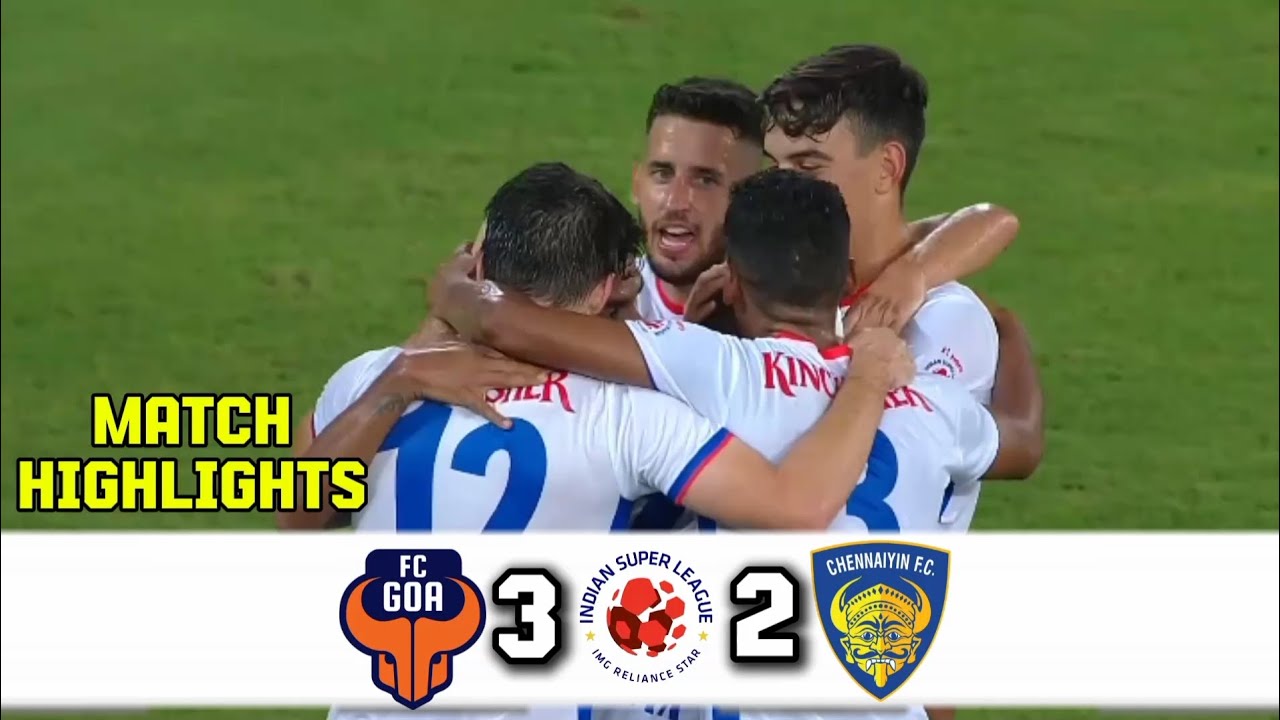 Chennaiyinfc vs fcgoa 2017-18 indiansuperleague highlights | Coro debut Match🥶🔥