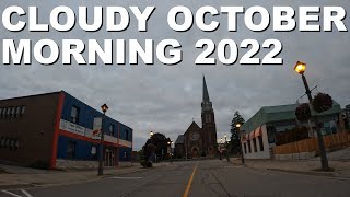 Driving Niagara Falls 4K 🇨🇦 - Cloudy October Morning 2022