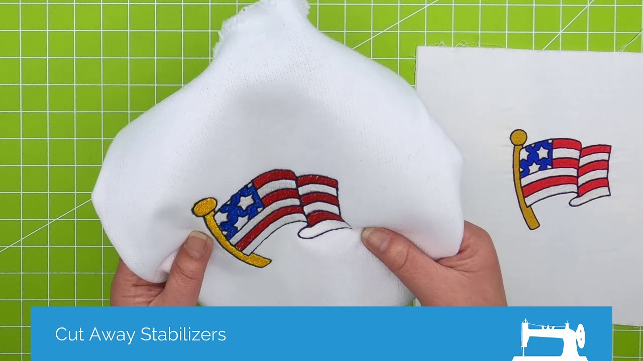 Stabilizing 101 - Overview of Cut Away Stabilizers for Sewing & Machine  Embroidery 