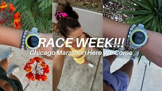 RACE WEEK! Taper | Race Week Meals | Packing for Chicago Marathon