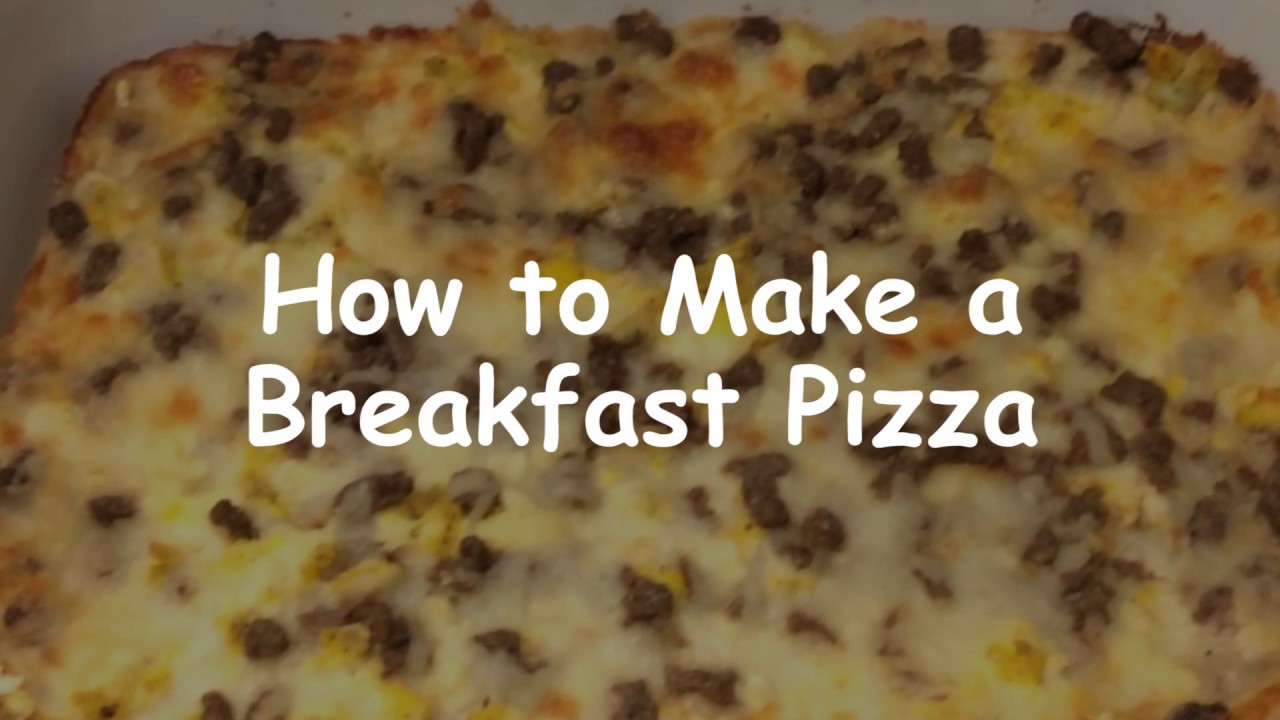 school breakfast pizza