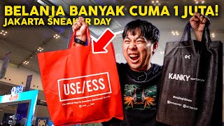 CHALLENGE BELANJA 1 JUTA DI JAKARTA SNEAKER DAY DAPET BANYAK!