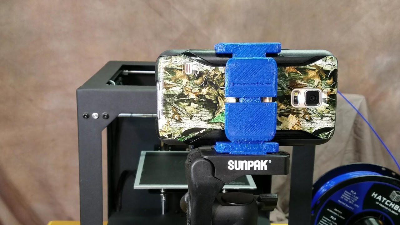 Printed Cell Tripod Mount - YouTube