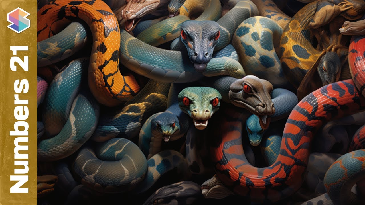 Змеи на равнине (пустынной равнине) // Объяснение Числа 21