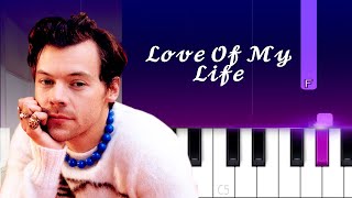 Harry Styles - Love Of My Life | Piano Tutorial chords