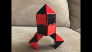 How to make a Rocket with a Rubik's Snake 24 Wealth