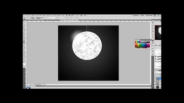 Photoshop Tutorial-Make a DiscoBall in 5 steps!
