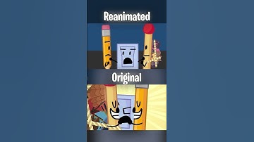 BFDI:TPOT 11 Reanimated COMPARISON! #shorts #bfdi