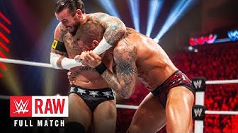 FULL MATCH Randy Orton vs CM Punk Raw April 18 2011
